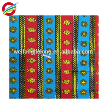 belle qualité meilleure 100% coton africain wax wax tissu